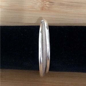 $172  Designer Estate Cuff  Sterling Silver  Marked 925